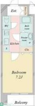 クレシェール大須の物件間取画像